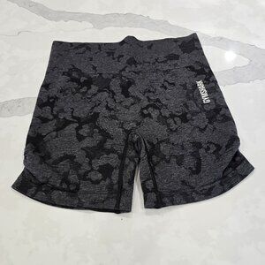 GymShark Black Camo Shorts